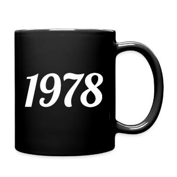 1978 Vintage 1978 Anniversaire Rétro 1978 Cadeau - Mug uni - noir - Droite