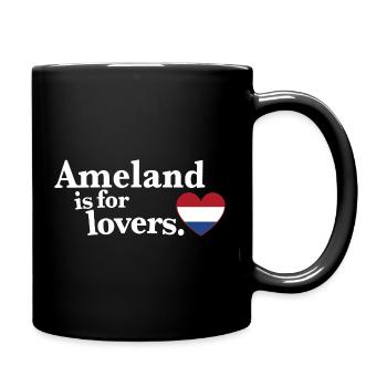 Ameland Lovers - NL II - Tasse einfarbig - Schwarz - Rechts