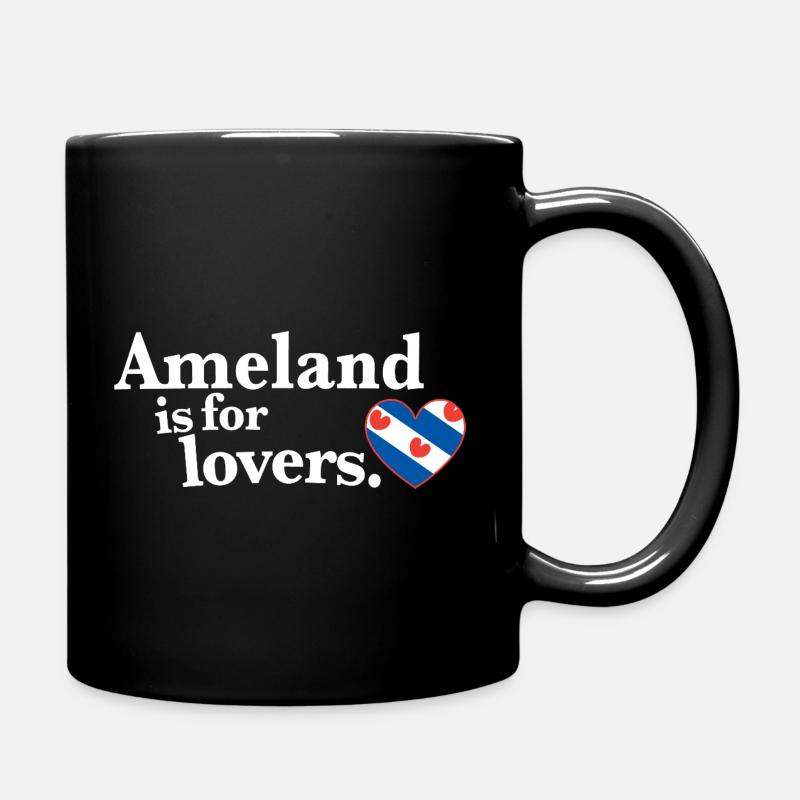 Ameland Lovers - Friesland I - Full Colour Mug - black