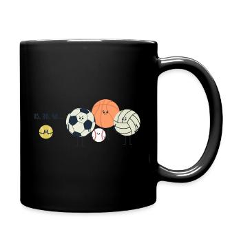 Blague sportive - Match sportif drôle de design sportif - Mug uni - noir - Droite