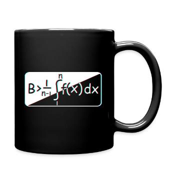 Mathematiker Mathe mathematisch Mathematik - Tasse einfarbig - Schwarz - Rechts