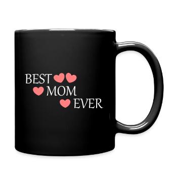 Cadeau pour la fête des mères : Idée de cadeau pour la fête des mères - Mug uni - noir - Droite