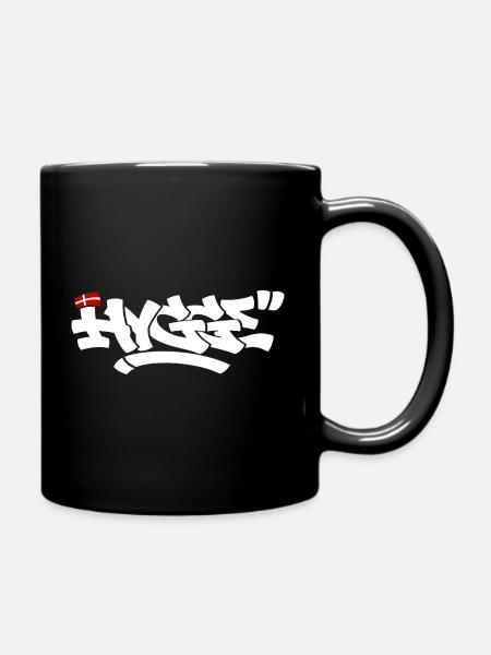 Hygge - Full Colour Mug - black