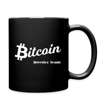Crypto Investor Team Chart - Full Colour Mug - black - Right