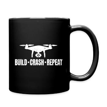 Pilote de drone volant drones Fpv - Mug uni - noir - Droite