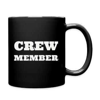 Crew Member Bold XXL Fett Team Staff Event - Full Colour Mug - black - Right