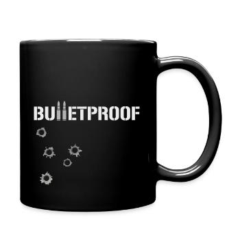 Bulletproof Holes - Tasse einfarbig - Schwarz - Rechts
