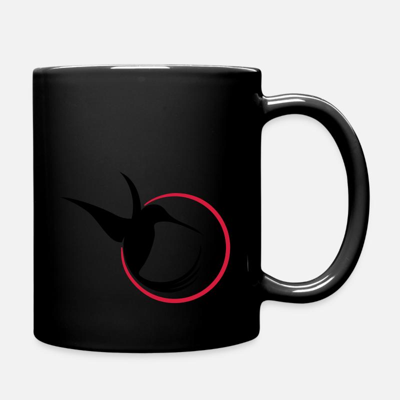 Humming-bird - Full Colour Mug - black
