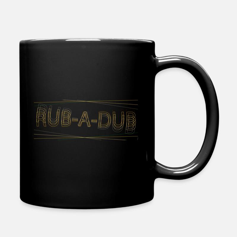 Rubadub - Tasse einfarbig - Schwarz