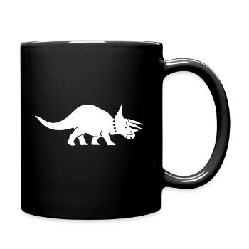 Triceratops - Mug uni - noir - Droite