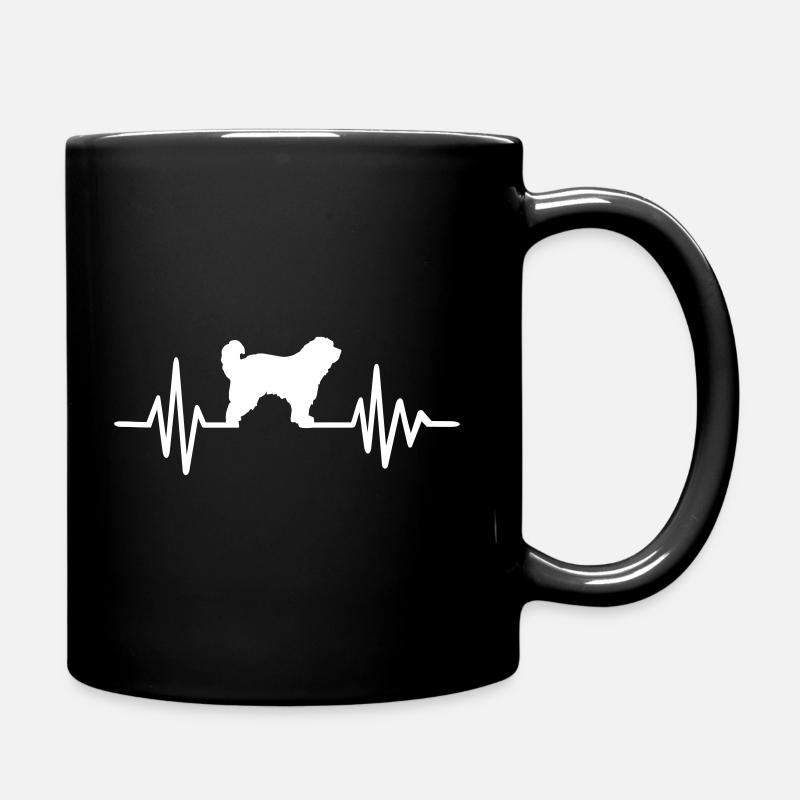 Berger des Pyrénées - Tasse einfarbig - Schwarz
