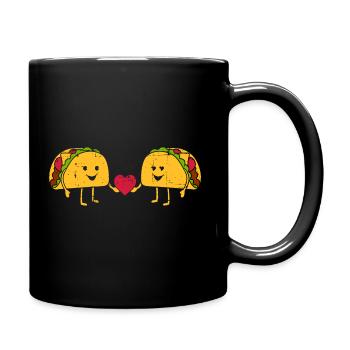 Taco - Tasse einfarbig - Schwarz - Rechts
