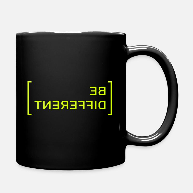 Sois différent - Mug uni - noir
