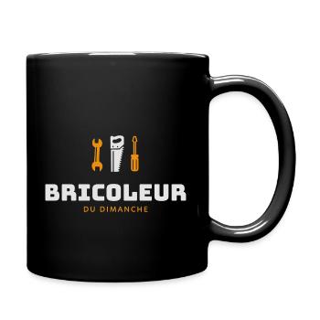 Bricoleur du dimanche - Mug uni - noir - Droite