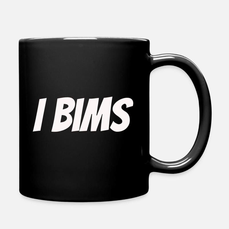 i bims - Mug uni - noir