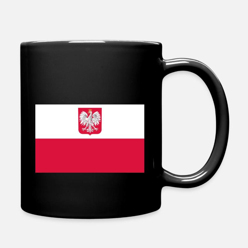 Poland - Tasse einfarbig - Schwarz