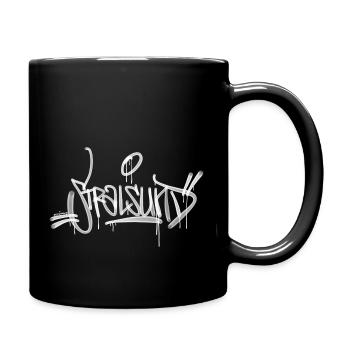 Stralsund Graffiti Tag Ultra Shirt - Full Colour Mug - black - Right