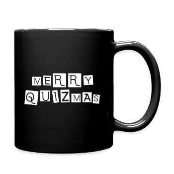 Joyeux Quizmas - Mug uni - noir - Droite