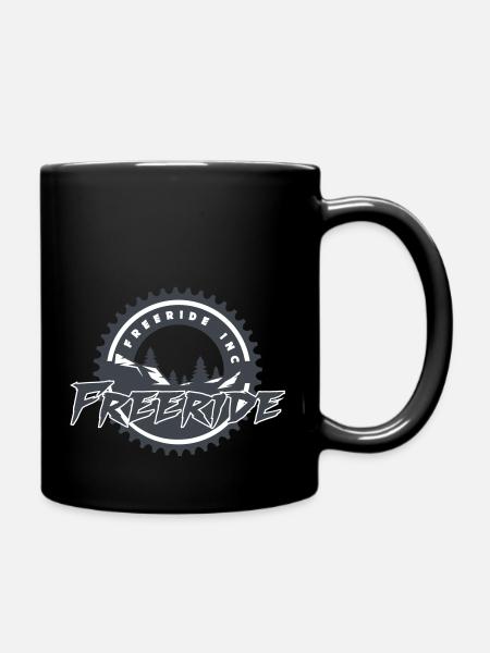 Freeride Inc. Austria Logo 2022 2.0 - Tasse einfarbig - Schwarz