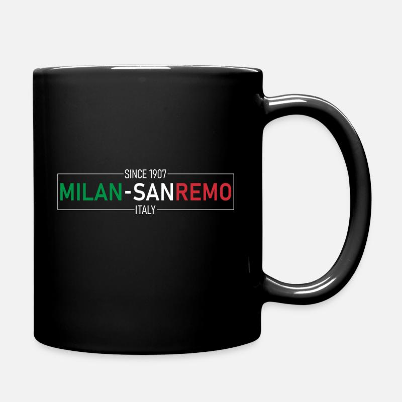 Milan Sanremo Italy Edition - Tasse einfarbig - Schwarz