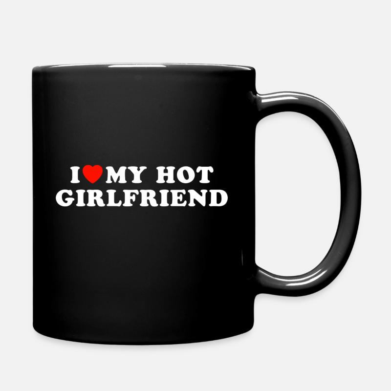 J’adore ma petite amie chaude - Mug uni - noir