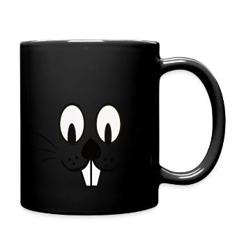 Hasi - Tasse einfarbig - Schwarz - Rechts