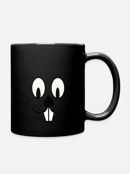 Hasi - Tasse einfarbig - Schwarz