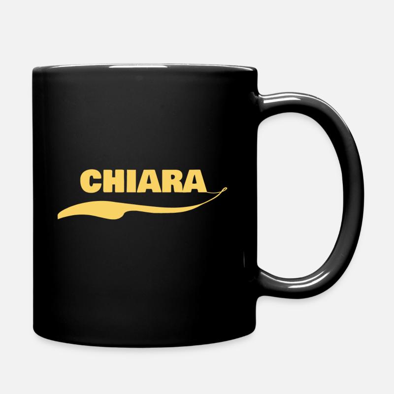 Chiara - Mug uni - noir