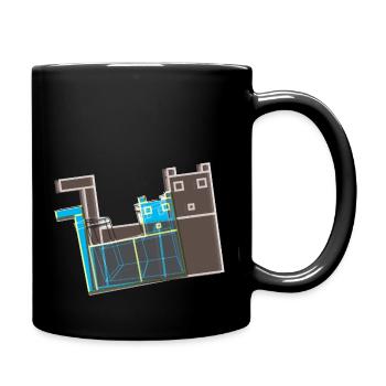 CHAT CINQ - Mug uni - noir - Droite