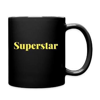 SUPERSTAR ANNIVERSAIRE NAISSANCE HUMOUR STAR - Mug uni - noir - Droite