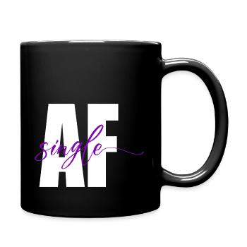 Single How damned - Full Colour Mug - black - Right