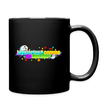Mystérieux comme un fantôme - Mug uni - noir - Droite