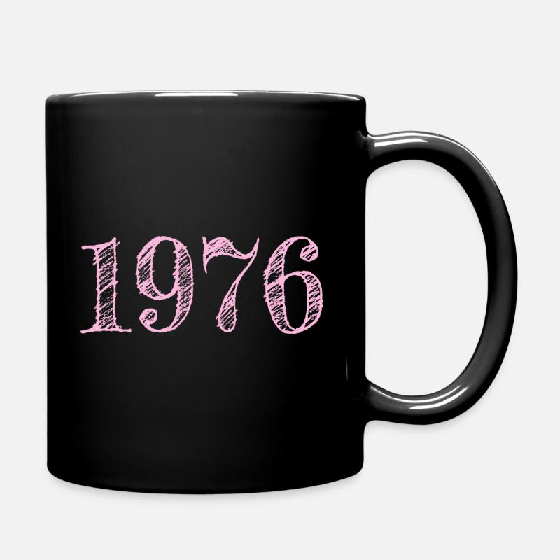 1976 Millésime Année de construction Anniversaire Félicitations - Mug uni - noir