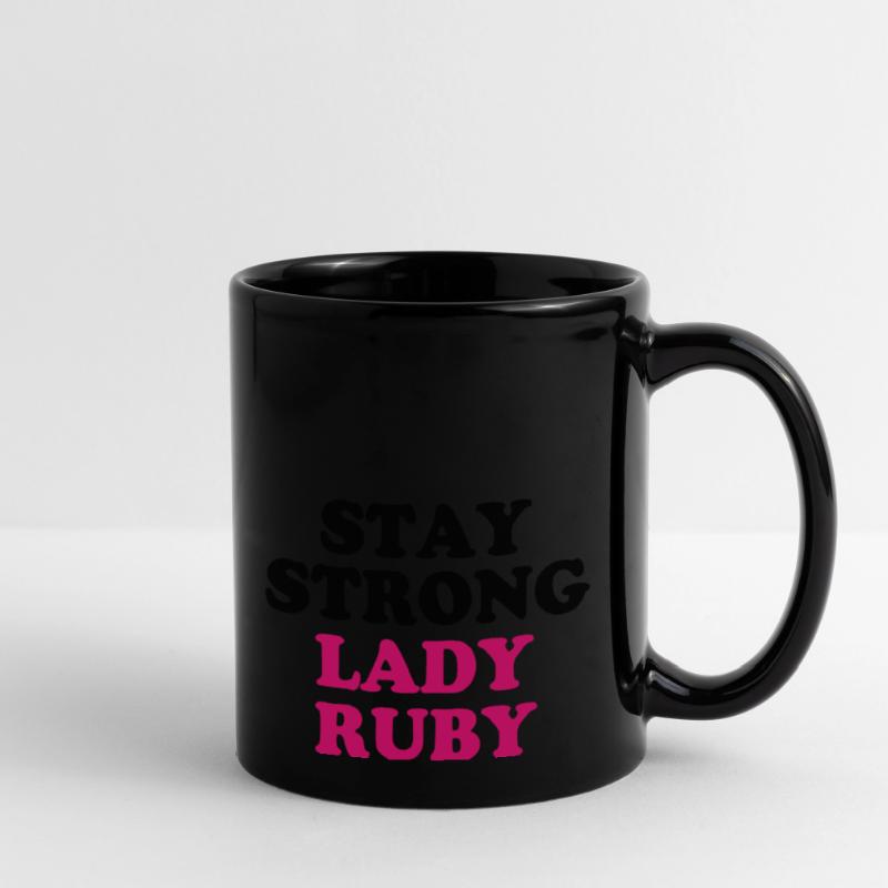 Lady Ruby Strong Lady Ruby I Stand With Lady Ruby Full Colour Mug