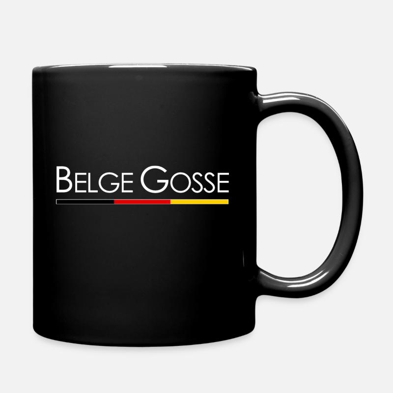 Belge Gosse - Mug uni - noir
