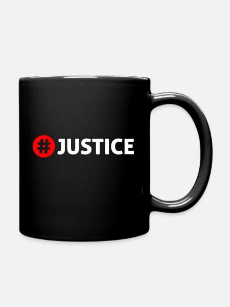 Justice - Tasse einfarbig - Schwarz