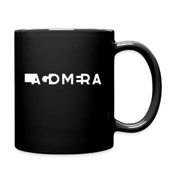 LA GOMERA – Kanarische Inseln – Spanien - Tasse einfarbig - Schwarz - Rechts