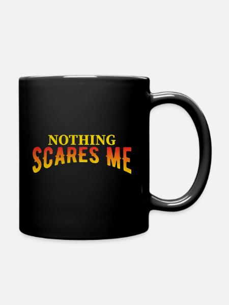 Rien ne me fait peur - Halloween - Mug uni - noir