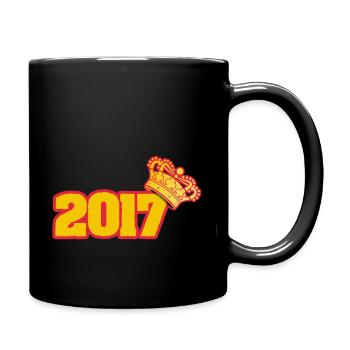 2017 - Tasse einfarbig - Schwarz - Rechts