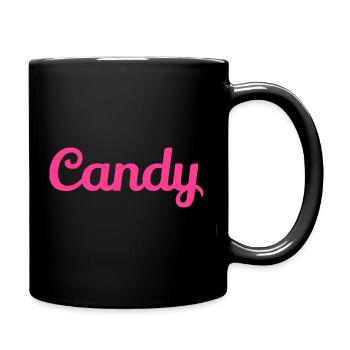 Bonbon - Mug uni - noir - Droite