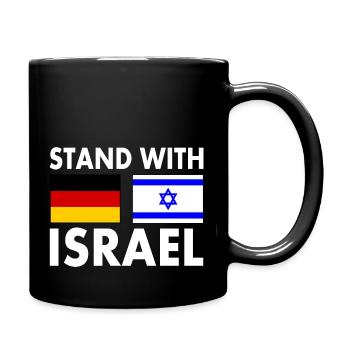 Israel - Tasse einfarbig - Schwarz - Rechts