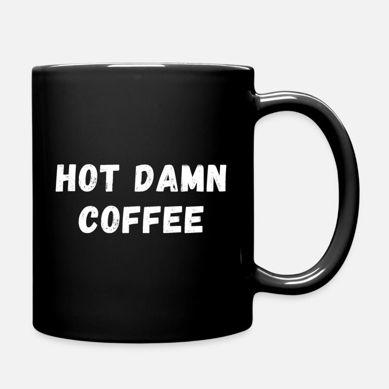 Maledetto caffè caldo. Caffè Caldo Caffeina Espresso - Tazza monocolore - nero