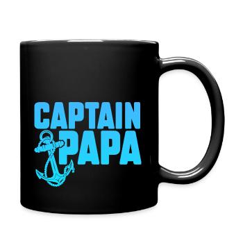 Lake Sailor Fisherman Boat Driver - Drôle de capitaine - Mug uni - noir - Droite