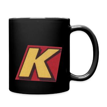 K - Mug uni - noir - Droite