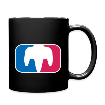 Gaming Zocken N64 Nerd Controller lustige Geschenk - Tasse einfarbig - Schwarz - Rechts