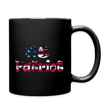 us Patriot - Full Colour Mug - black - Right