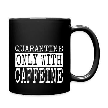 funny gift idea roastedbeans mug awesome morning - Tasse einfarbig - Schwarz - Rechts