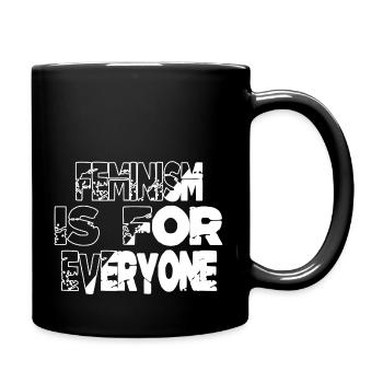 Droits des femmes Black Lives Soutenez votre section locale - Mug uni - noir - Droite