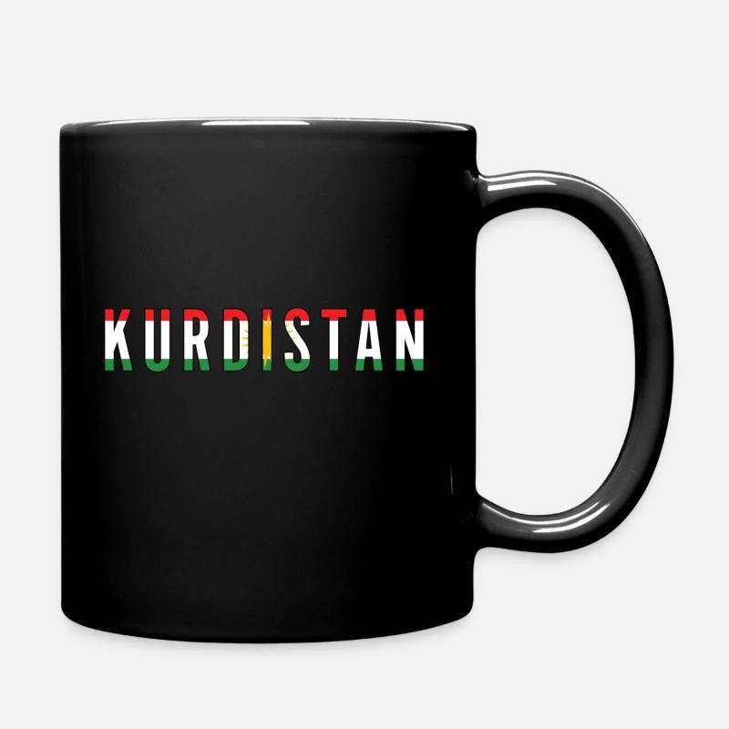 Kurdistan - Mug uni - noir