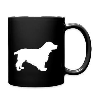 Dog Hund - Full Colour Mug - black - Right